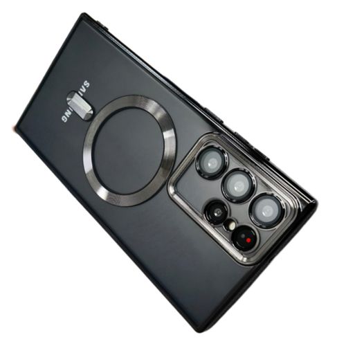 Cover Pochette Silicone Pour Samsung S23 Ultra Transparente haut Qualité Noir
 Fiche Technique et Prix au Maroc