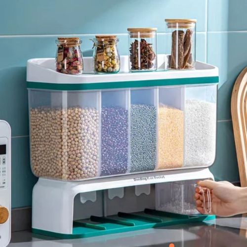 Distributeur et Organisateur  de céréales Boîte de rangement murale pour céréale
 Fiche Technique et Prix au Maroc