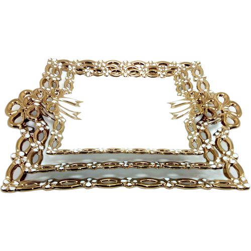 Ensemble d'assiettes en porcelaine, Style moderne avec motif de papillon doré
 Fiche Technique et Prix au Maroc