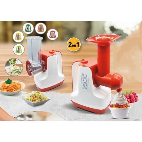 Heifer Machine 2 en 1 pour préparer glace et salade
 Fiche Technique et Prix au Maroc