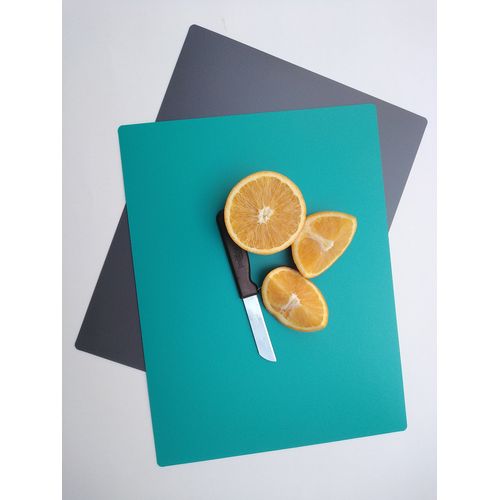 Ikea Pack de 2 Planches à Découper Flexible, Gris Foncé / Turquoise Foncé 28x36 cm
 Fiche Technique et Prix au Maroc