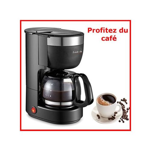 Lamacom Cafetière filtre - Machine a café / Cafetière électrique 4-6 Tasses
 Fiche Technique et Prix au Maroc