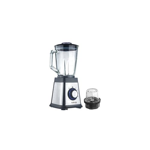 Lamacom Mixeur blender bol en verre smoothie maker ice crush + moulin à épice 1000w
 Fiche Technique et Prix au Maroc
