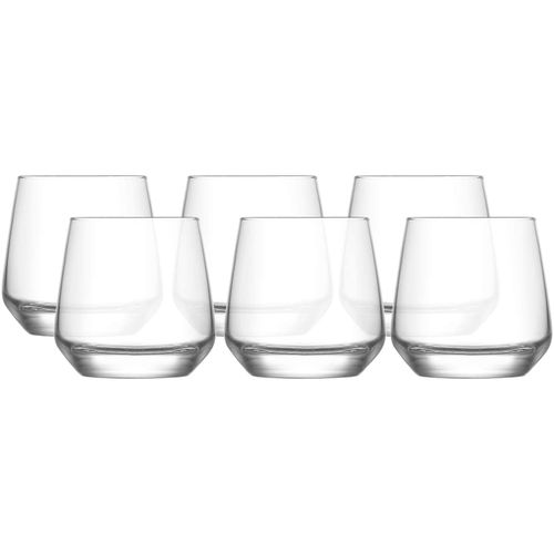 Lav Ensemble de 6 verres à eau et jus moyens 345 ml
 Fiche Technique et Prix au Maroc