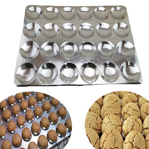 Moule à gâteaux & cookies Professionnel Plaque à 24 Pcs Aluminium
 Fiche Technique et Prix au Maroc
