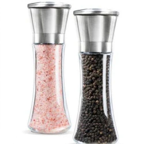 Moulin Manuel Réutilisable ( 200g Sel Himalaya + 200g de Poivre Noir Offert )
 Fiche Technique et Prix au Maroc