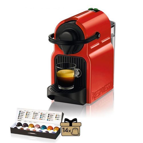 Nespresso Machine a Café Inissia + 14 Capsules Nespresso
 Fiche Technique et Prix au Maroc