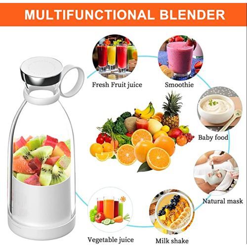 Offfre Blender Portable Smoothie Mixer Avec USB Chargement 420ml
 Fiche Technique et Prix au Maroc