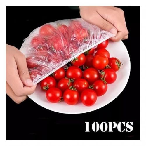 Packet de 100 Sacs de Conservation Alimentaire Réutilisables Élastiques
 Fiche Technique et Prix au Maroc