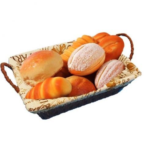 Panier de pain rectangulaire en plastique et tissus
 Fiche Technique et Prix au Maroc