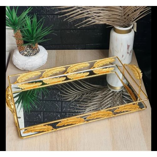 Plateau miroir (Grand) rectangulaire
 Fiche Technique et Prix au Maroc