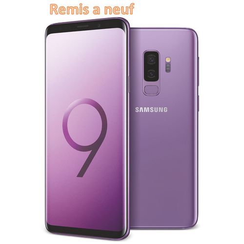 Samsung Galaxy S9+ - 6Go RAM / 64Go ROM - Chargeur NN inclus - Remis a neuf
 Fiche Technique et Prix au Maroc
