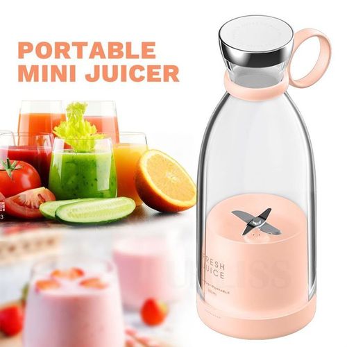 Smoothie Mixeur portable Blender, Mixeur rechargeable USB Fruits
 Fiche Technique et Prix au Maroc