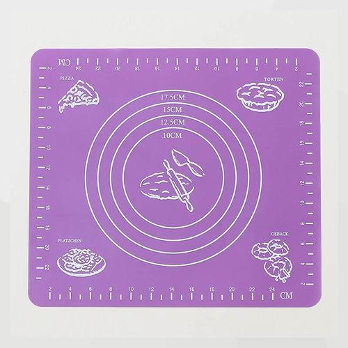 Tapis de cuisson en silicone de qualité alimentaire - tapis de pâte avec mesures
 Fiche Technique et Prix au Maroc