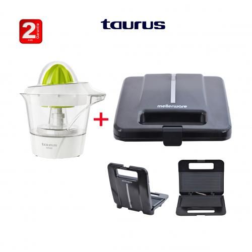 Taurus Panini grill appareil à sandwichs 750 W+ Presse orange TC500 - 2ans de garantie
 Fiche Technique et Prix au Maroc