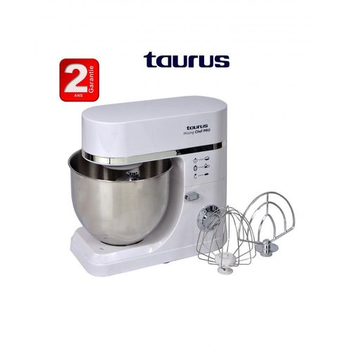 Taurus Robot pétrin multifonctions Mixing chef Pro Bol 7L Solide 1200W-2ans de garantie
 Fiche Technique et Prix au Maroc