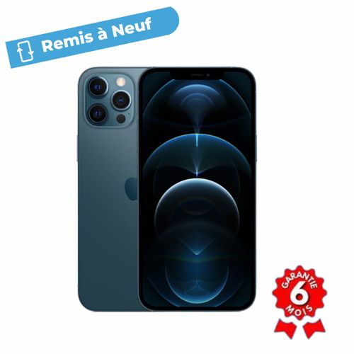 Apple iPhone 12 Pro - 6.1" - 6GB + 128 GB - Blue - Remis à neuf - Garantie 6 mois
 Fiche Technique et Prix au Maroc