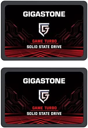 Gigastone 1To Game Turbo SSD Interne 2.5〞 Lot de 2 Disques Dur SSD SATA III 6 Go/s. 3D NAND Flash, Haute Vitesse de Lecture jusqu'à 560 Mo/s. pour PS4, PC, Laptop, Les Gamers et Les Professionnels Fiche Technique et Prix au Maroc