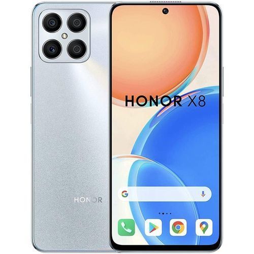 Honor X8 (6GB -128GB) Snapdragon 680 -5000 mAh - 64 MP - Silver
 Fiche Technique et Prix au Maroc