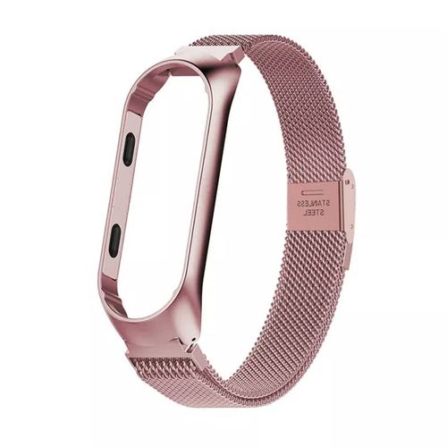 Bracelet de remplacement en acier inoxydable réglable pour xiaomi mi band 5/6 et 7
 Fiche Technique et Prix au Maroc