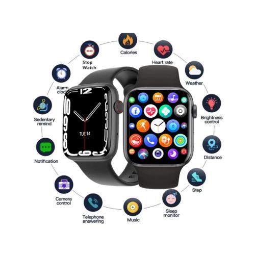 Montre connectée I7 Pro Max série 7 pour hommes et femmes
 Fiche Technique et Prix au Maroc
