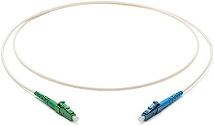Corning Câble patch en fibre de verre 2,0 mm – Singlemode : LC APC Simplex vers LC UPC Simplex Simplex, 4 m (Blanc) Avis, Fiche Technique et Prix au Maroc