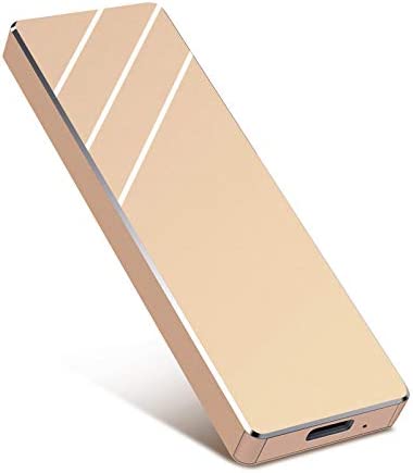 Disque Dur Externe 1to USB 3.1 pour PC, Mac, Ordinateur de Bureaup, Ordinateur Portable, Wii U, Xbox(1to, Or) Fiche Technique et Prix au Maroc