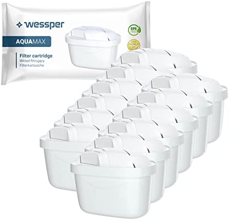 Wessper Lot de 12 cartouches filtrantes pour eau dure Compatible avec Brita Maxtra, Maxtra+ Avis, Fiche Technique et Prix au Maroc