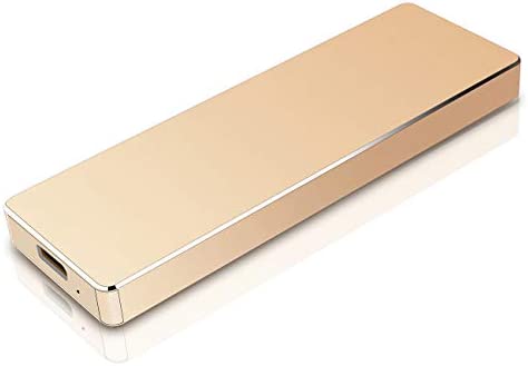 HAHHY Disque Dur Externe, Disque Dur Externe USB3.1 / Type C Slim, adapté pour PC, Windows, MacBook, Xbox (1to,Or) Fiche Technique et Prix au Maroc