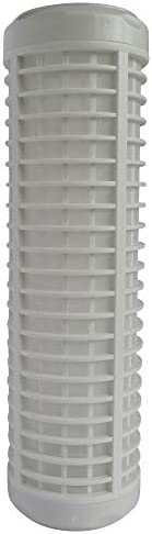 AQUAWATER - 104986 - Cartouche de filtration Nylon lavable 50µ - Pour bol de taille standard 10", pour filtrer les impuretés de l'eau de la maison - Durée de la cartouche : 12 mois Avis, Fiche Technique et Prix au Maroc