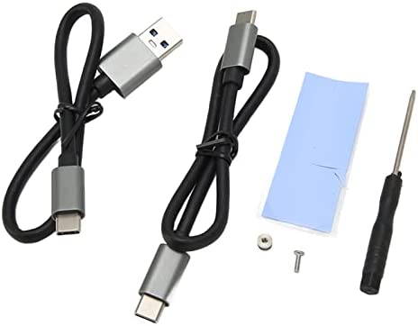 Huairdum Boîtier SSD, USB3.2 GEN2 M.2 NVME Réduire la Perte Boîtier de Disque Dur Externe Plug and Play pour PC pour 2280 2260 2242 2230 SSD Fiche Technique et Prix au Maroc