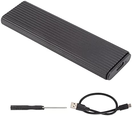 Elprico Adaptateur de Boîtier SSD M.2 NVME SATA, Aluminium USB C 3.1 Adaptateur de Boîtier SSD M.2 Disque SSD pour Ordinateur Externe pour SSD Taille 2242 2260 2280 Fiche Technique et Prix au Maroc