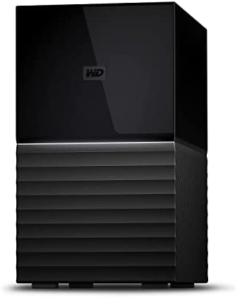 WD My Book Duo WDBFBE0440JBK-NESN Disque dur externe RAID USB 3.1 avec protection par mot de passe et logiciel de sauvegarde automatique 44 To Fiche Technique et Prix au Maroc