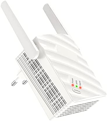 Safysoo Répéteur WiFi 1200 Mbps, Amplificateur WiFi, WiFi Extender, Booster WiFi, Couverture WiFi Étendue, Équipé de Deux antennes externes, Double Face Assure Un Refroidissement Fiche Technique et Prix au Maroc