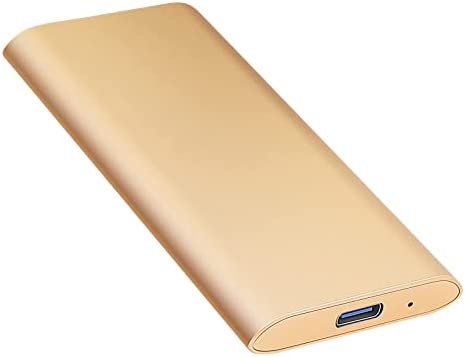 HAHHY Disque Dur Externe, Disque Dur Externe 1to USB3.1, adapté pour PC, Xbox One (1to,Or) Fiche Technique et Prix au Maroc