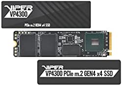 Patriot Viper VP4300 2 to Ultrarapides Gen 4 PCIe x4, NVMe M.2 SSD Disque VP4300-2TBM28H - Lecture Allant Jusqu’à 7400 Mo/s et des Vitesses d’Ecriture Allant usqu’à 6800 Mo/s Fiche Technique et Prix au Maroc