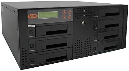 SySTOR 1 à 6 SATA 90MB/s Rackmount HDD SSD Duplicateur/assainisseur - Disque Dur 3.5" et 2.5" Disque Dur à état Solide Double Port Hot Swap (SYS06HD90RM-DP) Fiche Technique et Prix au Maroc