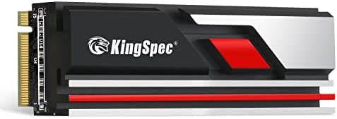 KingSpec M.2 NVMe SSD, PCIe 4.0 NVMe Gen4 SSD, R/W vitesses jusqu'à 7400/5500 Mo/s, SSD de jeu, disque dur interne 2280, disque dur interne 3D NAND compatible avec ordinateur portable et PC de bureau Fiche Technique et Prix au Maroc