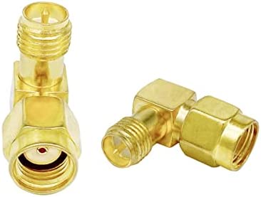 Vecys WiFi Antenne Adaptateur RP-SMA Mâle à Femelle Adaptateur Droite Angle 90 Degrés pour Routeur PCI Carte sans Fil WLAN Réseau 2 Pièces Fiche Technique et Prix au Maroc