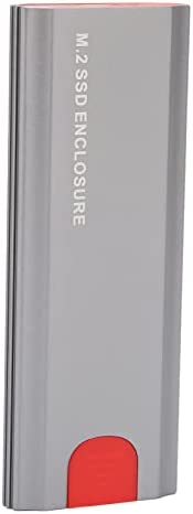 Adaptateur de Boîtier SSD M.2 NVME en Aluminium, USB 3.1/3.2 Gen 2 (10 Gbit/s) vers Disque SSD NVME PCI E M Key, Boîtier Externe, Compatible avec M.2 SATA NVMe 2230/2242/2260/2280 SSD(Gris foncé) Fiche Technique et Prix au Maroc