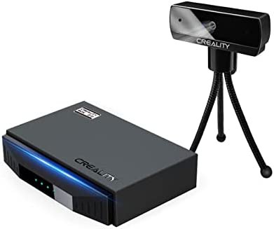 Bisofice Creality Imprimante 3D Caméra Moniteur Smart Kit WiFi Box HD 1080P Télécommande en Temps réel Photographie accélérée pour l'impression 3D Cloud Slice Cloud Print avec APP 8G Carte TF Fiche Technique et Prix au Maroc