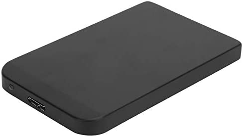 Disque Dur Externe Portable, Disque Dur 80Go/120Go/250Go/320Go/500Go/1To/2To, Périphérique Stockage Ultra-mince 2,5 Pouces pour Ordinateur Bureau Universel/ordinateur Portable/ordinateur(500GB-Black) Fiche Technique et Prix au Maroc