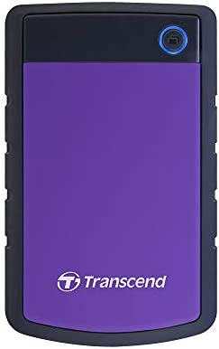 Transcend 2 To StoreJet 25H3P - 2.5" Disque dur externe Anti-choc (Violet) TS2TSJ25H3P Fiche Technique et Prix au Maroc