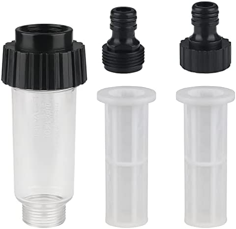 ZDNT Filtre à eau Filtre pour Nettoyeur Pompe de Jardin Filtre Tuyau Arrosage avec Raccord d'eau 3/4",1 connecteurs,2 filet de filtre pour Nettoyeur Haute Pression Pompe de Jardin Avis, Fiche Technique et Prix au Maroc