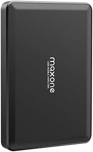 Maxone Disque Dur Externe Portable 160Go-2.5" USB3.0 HDD Stockage pour PC, Mac, Ordinateur de Bureau, Ordinateur Portable, Wii U, TV(Noir) Fiche Technique et Prix au Maroc