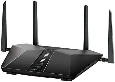 NETGEAR Routeur WiFi 6 AX5 Nighthawk 5 flux (RAX43) – WiFi AX4200 (jusqu'à 4.2 Gbit/s) | Couverture jusqu'à 150 m² (Reconditionné) Avis, Fiche Technique et Prix au Maroc