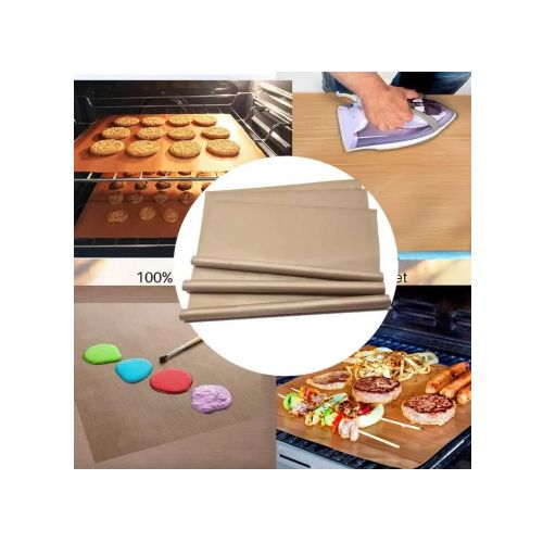 3x papiers de cuisson réutilisables four, résistant jusqu'à 260 degrés 40x60 cm
 Fiche Technique et Prix au Maroc