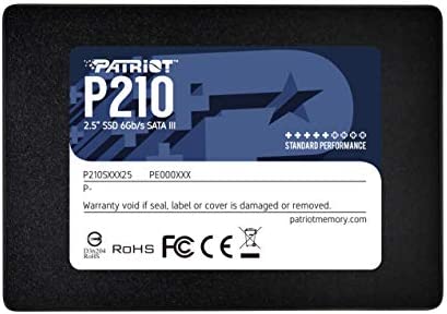 Patriot P210 SSD 1To SATA III Disque Solide Interne 2.5" - P210S1To25 Fiche Technique et Prix au Maroc