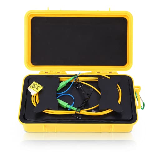 Boîte de câbles de lancement OTDR, éliminateur de zone morte OTDR 2 km, anneau de fibre optique SM SC/APC-SC/APC 2 km de fibre optique éliminatrice, câble de lancement OTDR monomode Avis, Fiche Technique et Prix au Maroc