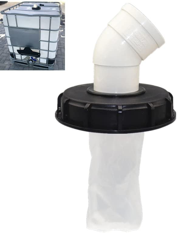 45°Couvercle de Réservoir IBC avec Filtre en Nylon Lavable pour Réservoir d'eau de Pluie IBC 1000 litres,Filtre À Couvercle IBC Accessoires de Réservoir IBC,Filtre à Eau de Pluie en Nylon 163 mm Avis, Fiche Technique et Prix au Maroc